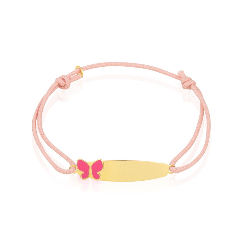 Bracelet Identité Nelsia Or Jaune - Spannringe Kinder | OROVIVO
