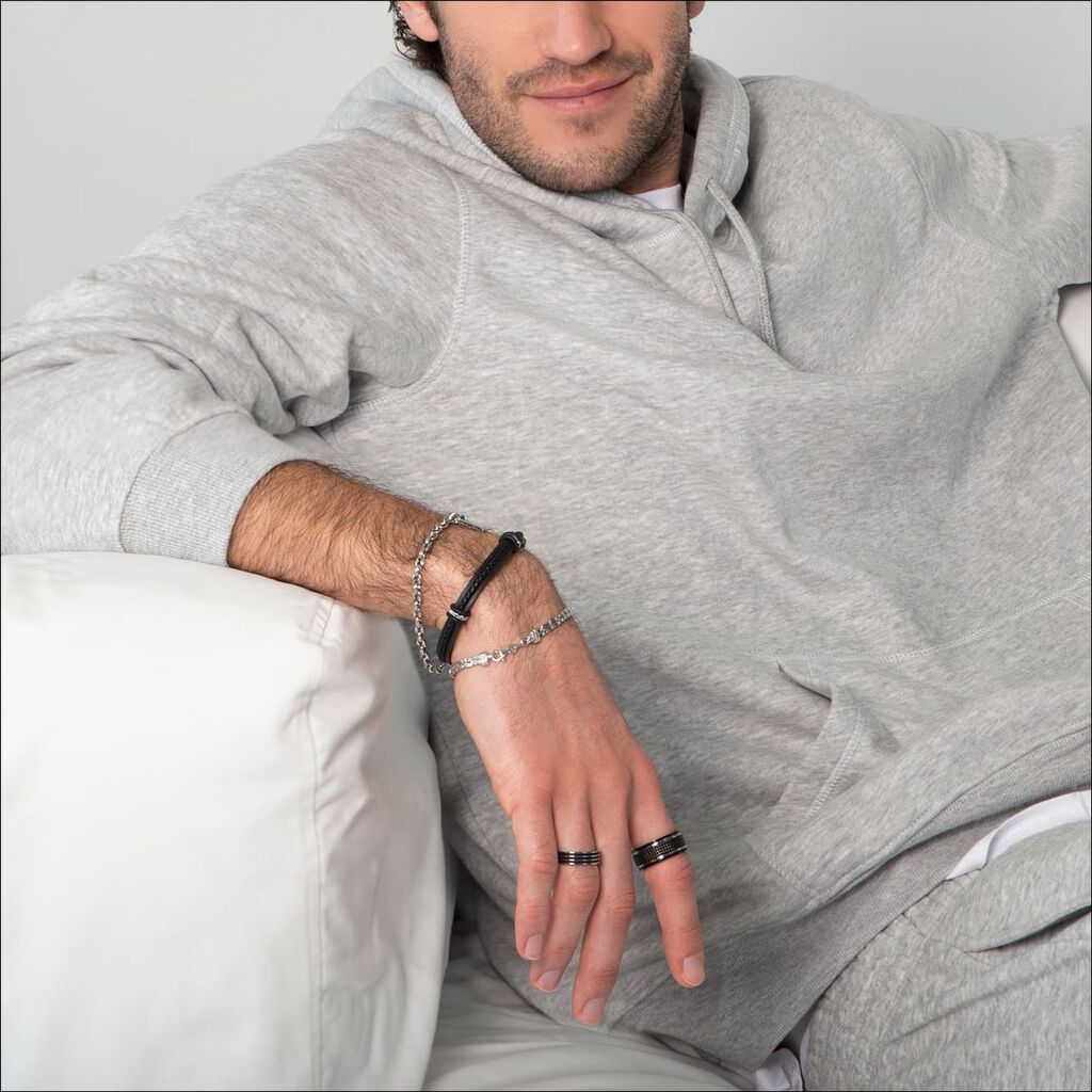 Bague Acier - Ringe Herren | OROVIVO