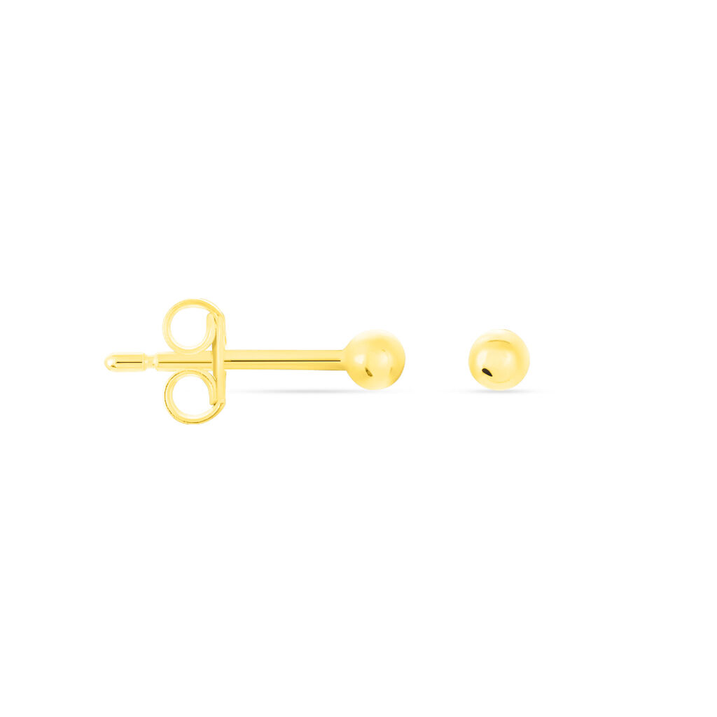 FIDELIA BOULE 1 Damen Ohrstecker Gold 333 (8 Karat) Ball