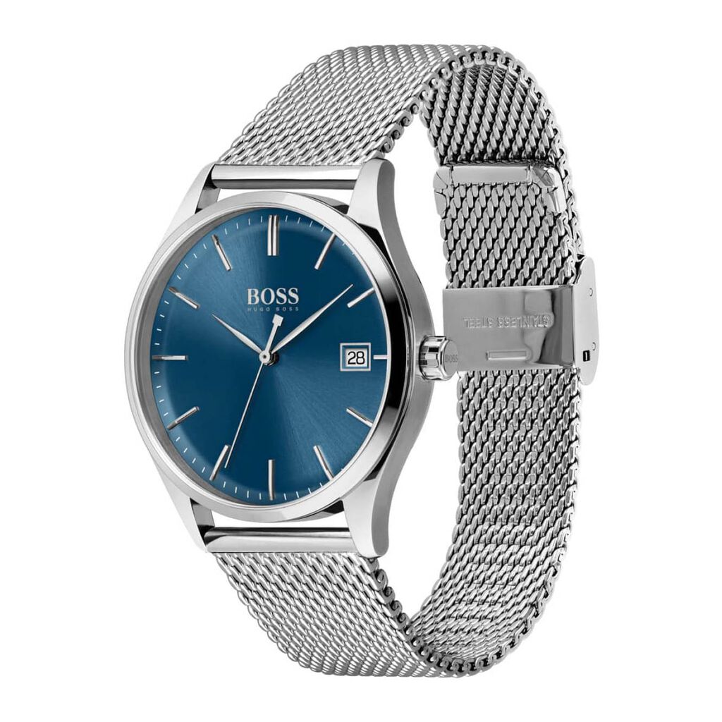 BOSS Herrenuhr Commisioner 1513876 Quarz - Armbanduhren Herren | OROVIVO