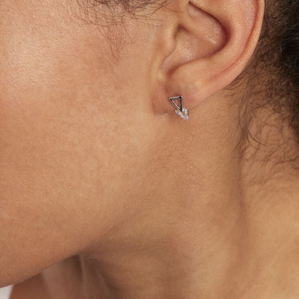 Boucles D'oreilles Joy Or Weiss - Spannringe Damen | OROVIVO