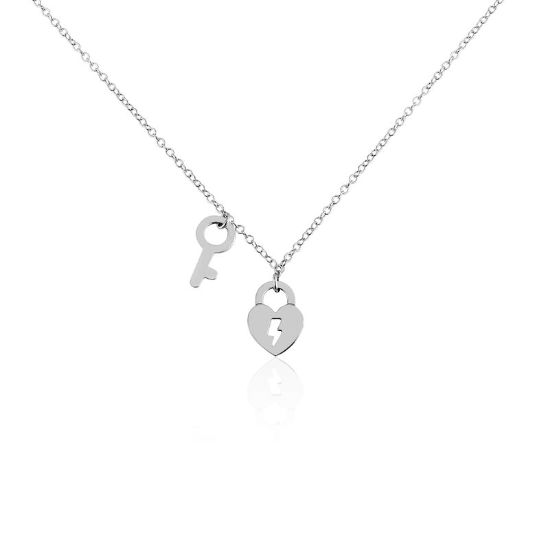 Collier Argent Weiss Kenocha - Spannringe Damen | OROVIVO