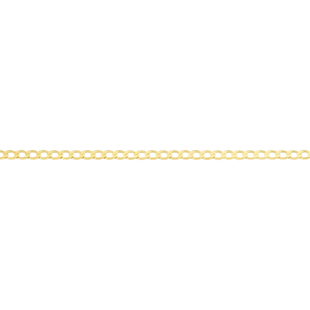 PANZER 9 Unisex Armkette Gold 375 (9 Karat) B 3,3 mm