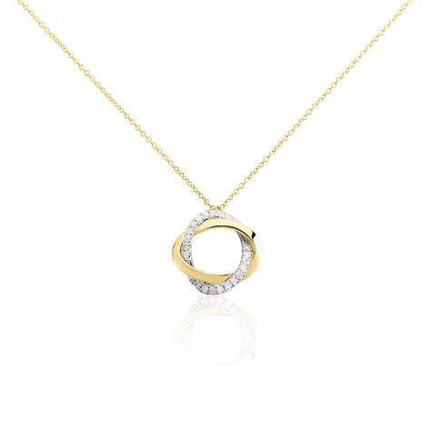 Damen Collier Gold 585 Diamant 0,17ct Serene - Halsketten Damen | OROVIVO