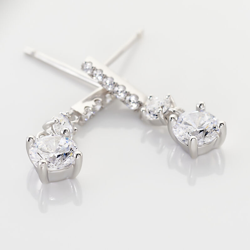 Boucles D'oreilles Argent - Spannringe Damen | OROVIVO