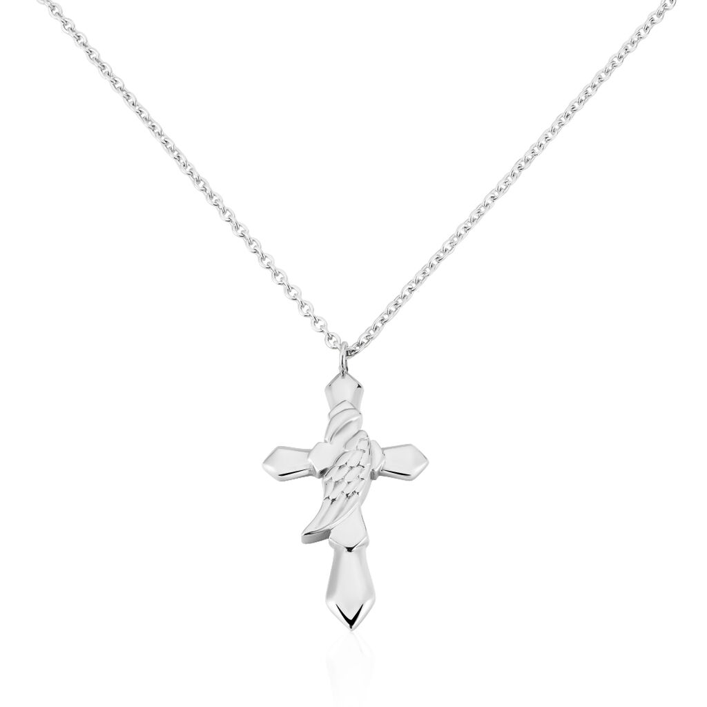 Herren Collier Edelstahl, Collier ohne Stein