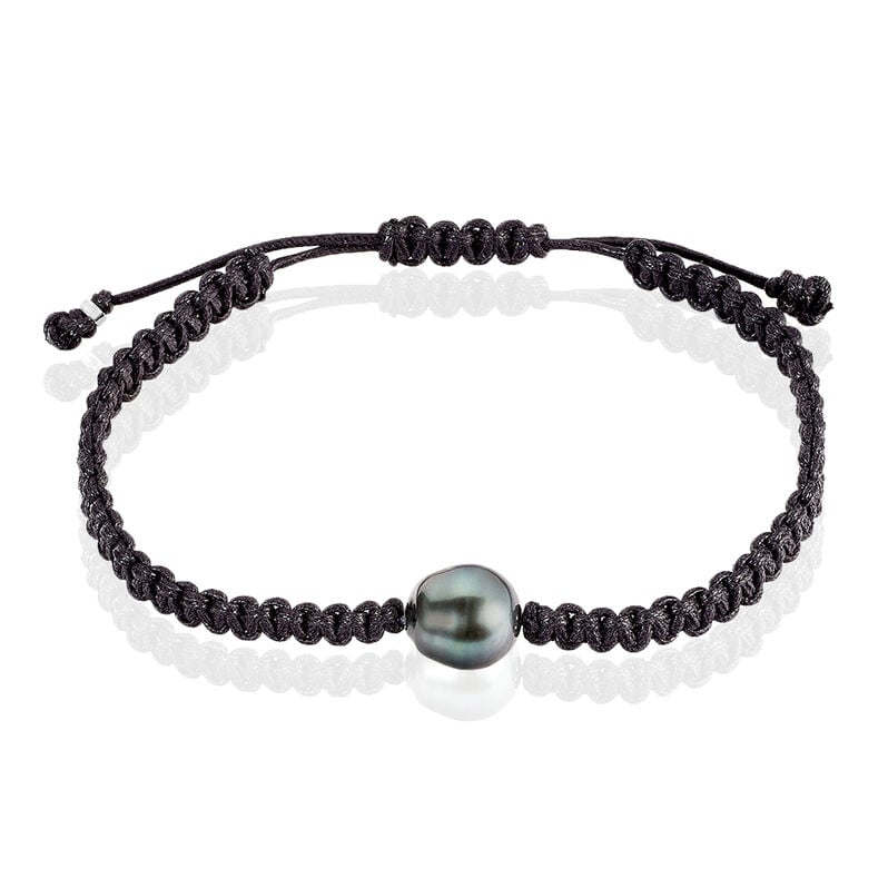 Bracelet Or Gris  Et Perle - Spannringe Damen | OROVIVO