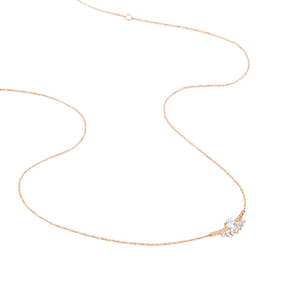 Kette Gold Rosa Malia Oxide - Spannringe Damen | OROVIVO