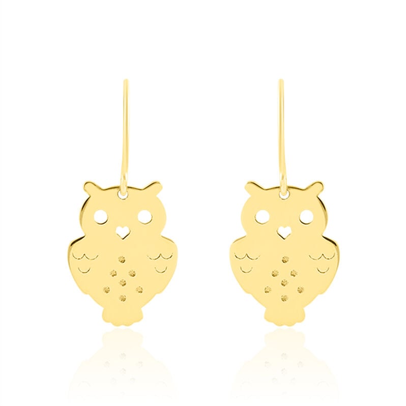 Boucles D'oreilles Pendantes Or Jaune - Spannringe Damen | OROVIVO