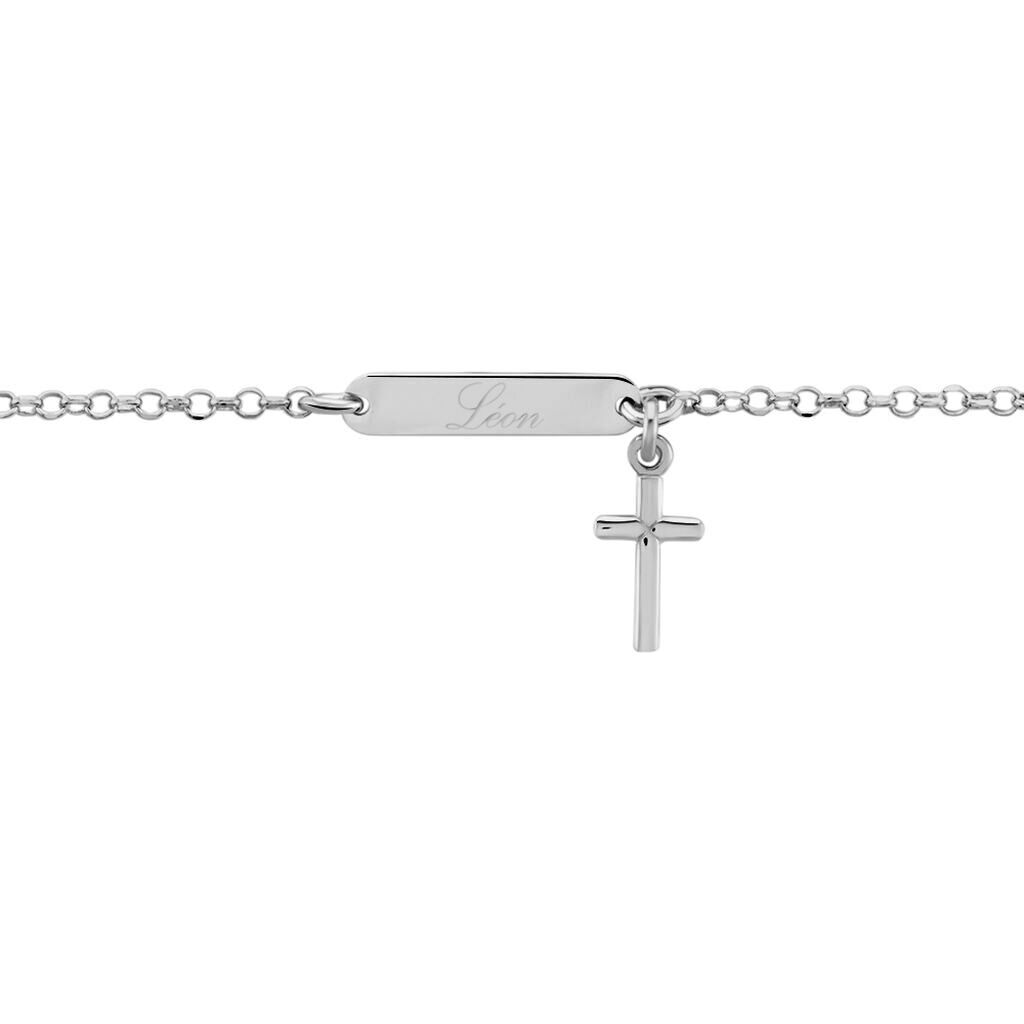 Damenarmband Silber 925 Kreuz - Armbänder mit Gravur Damen | OROVIVO