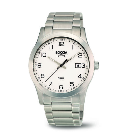 Boccia Herrenuhr Titanium 3619-01 Quarz - Armbanduhren Herren | OROVIVO
