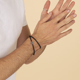 Herrenarmband Edelstahl Geschwärzt Ruder - Armbänder Herren | OROVIVO
