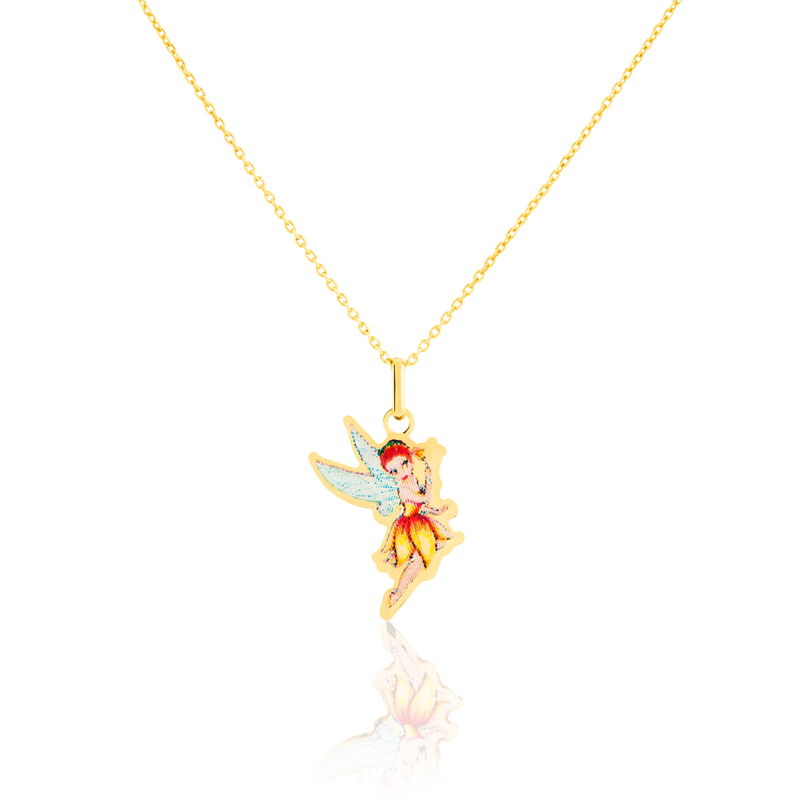 Collier Fee Nina Or Jaune - Spannringe Kinder | OROVIVO