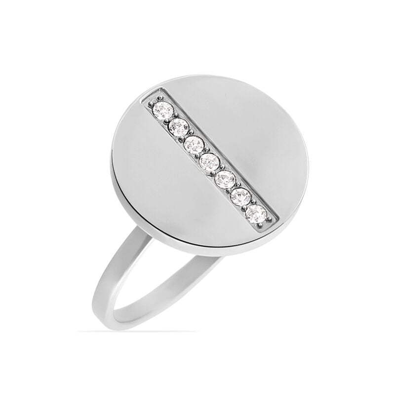 Bague Acier Sabina Strass - Spannringe Damen | OROVIVO