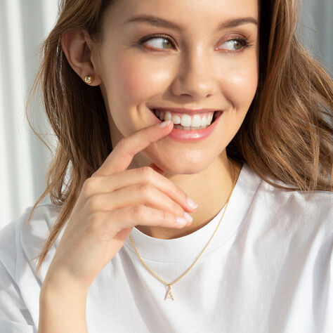 Damen Ohrstecker Gold 375 Kugel 8mm - Ohrstecker Damen | OROVIVO