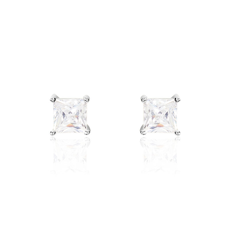 Damen Ohrstecker Silber 925 Zirkonia  - Ohrstecker Damen | OROVIVO