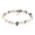 NUSRET Herren Armband Edelstahl Andere Steine Multicolour Ball