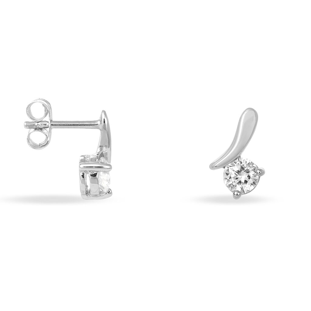 Damen Ohrstecker Silber 925 Zirkonia - Ohrstecker Damen | OROVIVO