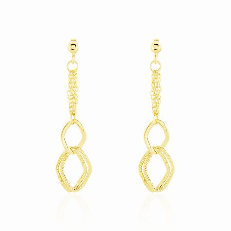 Damen Ohrstecker Lang Gold 375 - Ohrringe Damen | OROVIVO