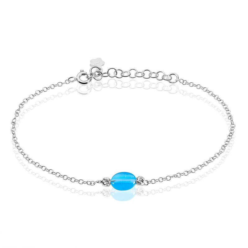 Bracelet Argent Et Pierre - Spannringe Damen | OROVIVO