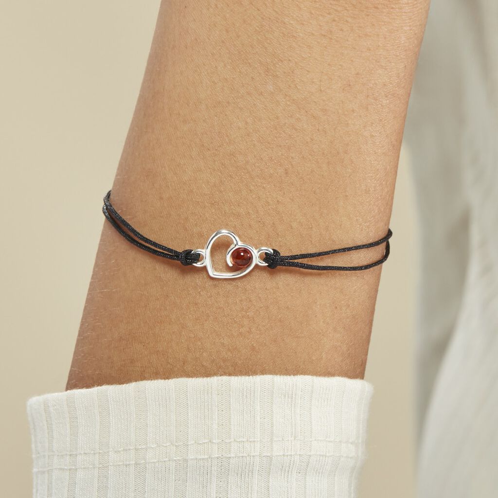 Bracelet Argent Et Ambre - Spannringe Damen | OROVIVO