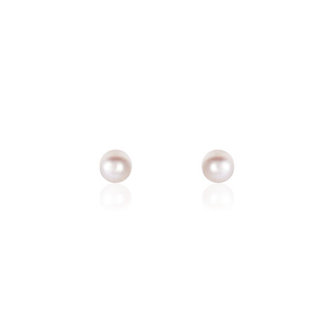 Perlenohrringe Gold 375 Zuchtperle 3-3,5mm - Ohrstecker Familie | OROVIVO