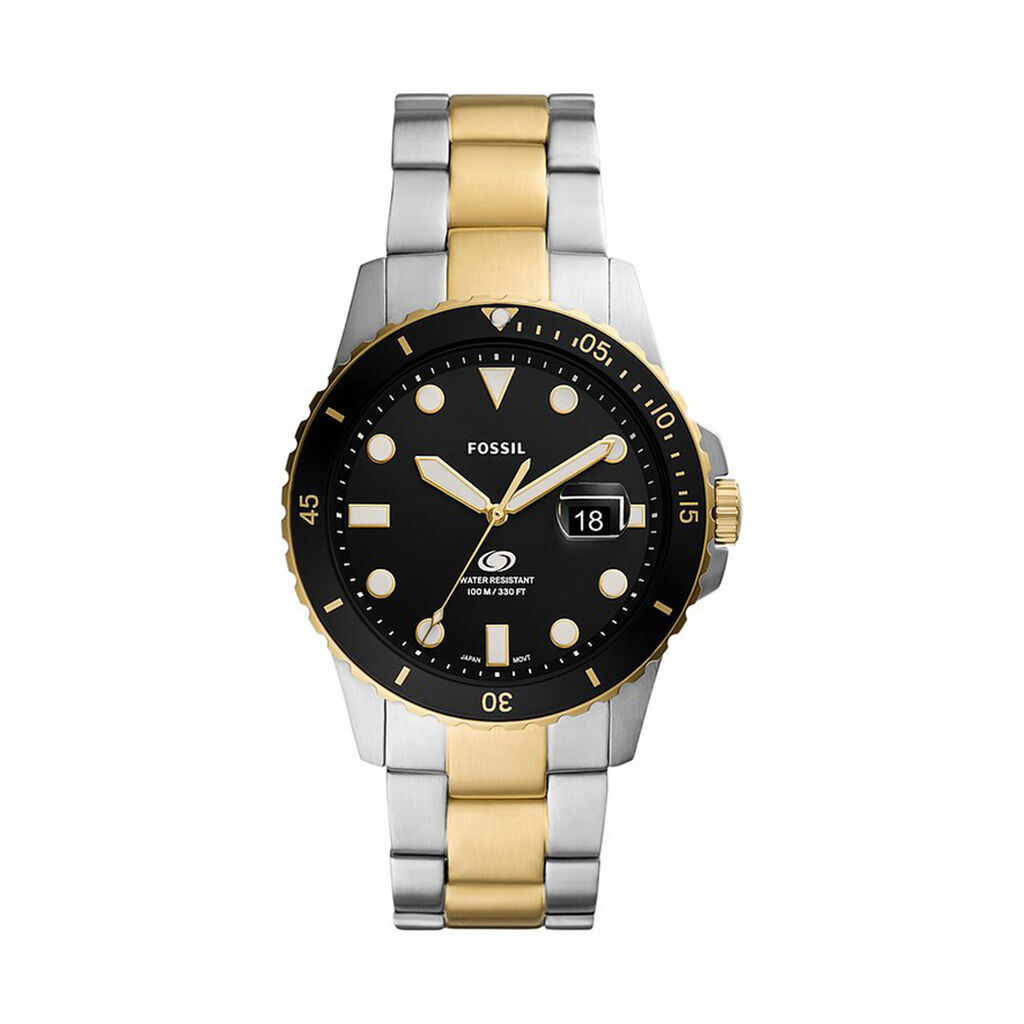 FOSSIL Herrenuhr Fossil Blue FS5951 Quarz