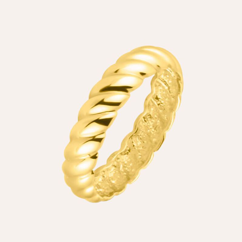 Anello Fantasia Beverly Oro Giallo - Spannringe Damen | OROVIVO