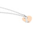 BERA Damen Collier Silber Bicolor 925 Herz