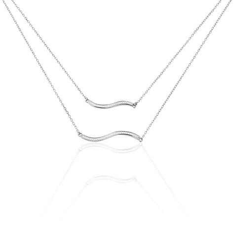Damen Halskette Silber 925 Zirkonia  - Halsketten Damen | OROVIVO