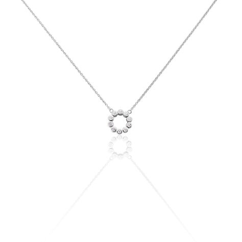 Damen Halskette Silber 925 Zirkonia Njola - Halsketten Damen | OROVIVO