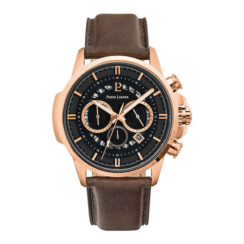 Montre Pierre Lannier Sentinelle Noir - Spannringe Herren | OROVIVO