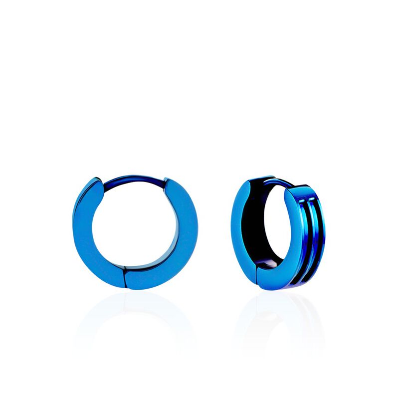 Créoles Jourdan Homme Tilos Acier Bleu - Spannringe Herren | OROVIVO