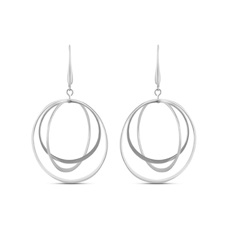 Orecchini Pendenti Moonlight Acciaio - Spannringe Damen | OROVIVO