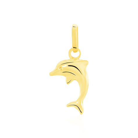 Anhänger Gold 375 Delfin - Schmuckanhänger Familie | OROVIVO