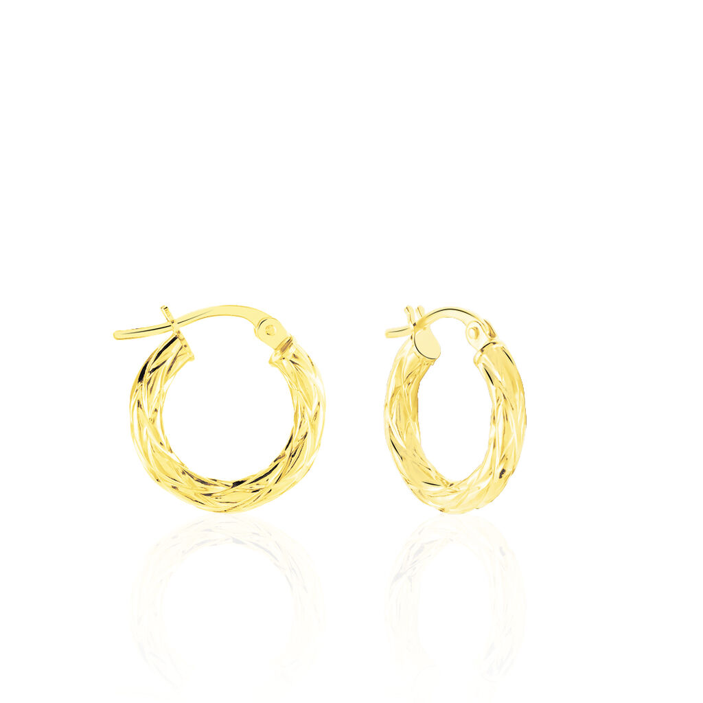 Damen Creolen Gold 375 - Creolen Damen | OROVIVO