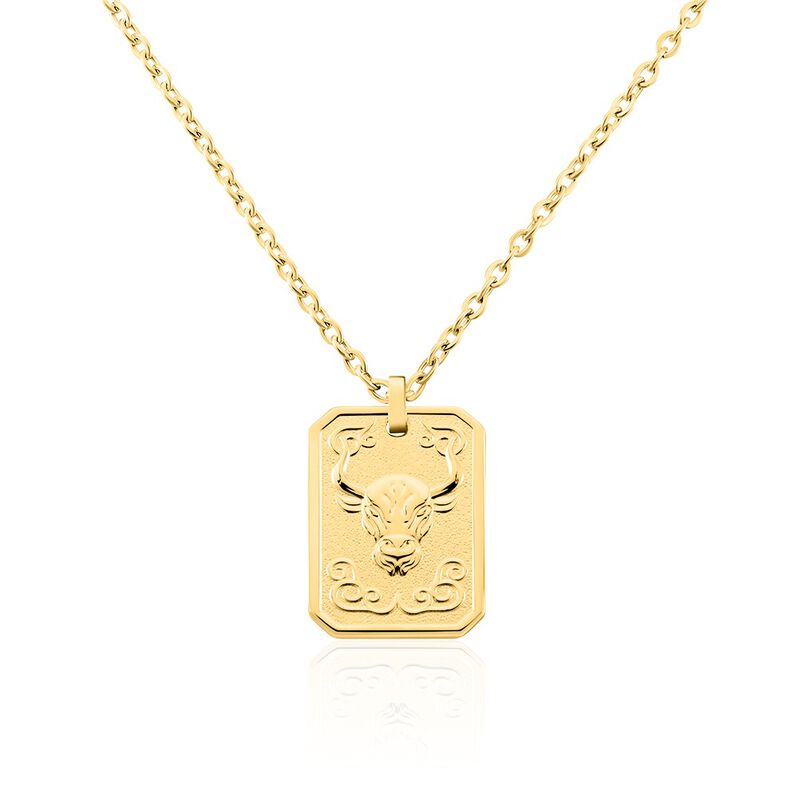 Collier Phebus Him Acier Jaune - Spannringe Herren | OROVIVO