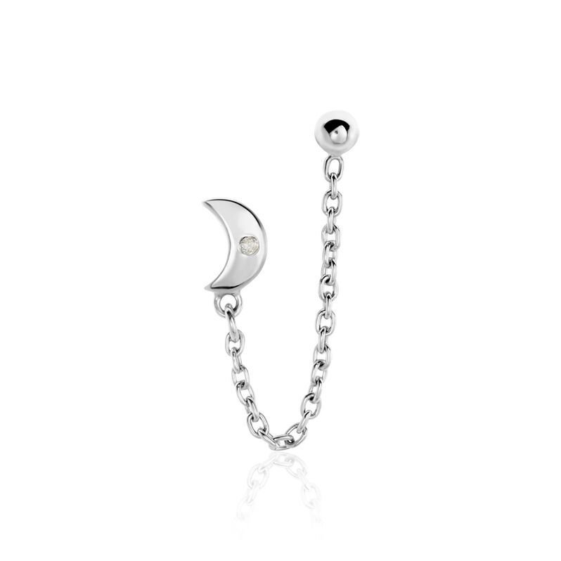 Bijou D'oreille Unitaire Argent Rhodié Remigio - Spannringe Damen | OROVIVO