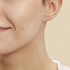 Damen Ohrstecker Weißgold 375 Zirkonia 3mm - Ohrstecker Damen | OROVIVO