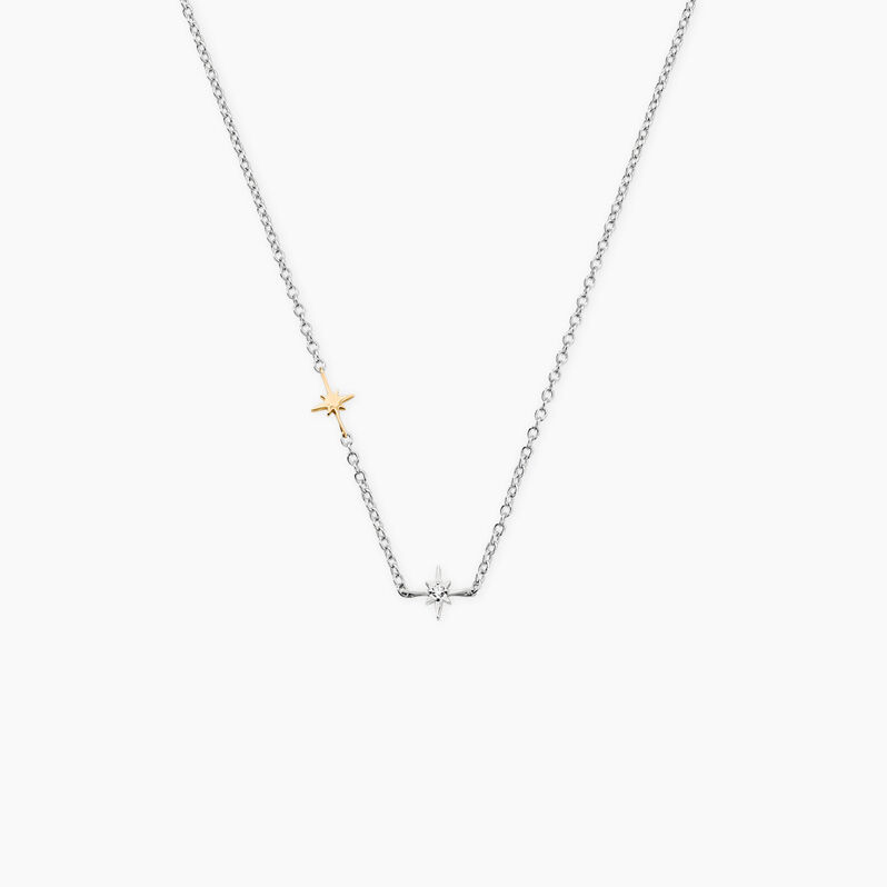 Collier Mell Or Jaune Oxyde De Zirconium - Spannringe Damen | OROVIVO