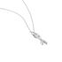 BISTRA Damen Collier Silber 925 Zirkonia Wei&szlig;