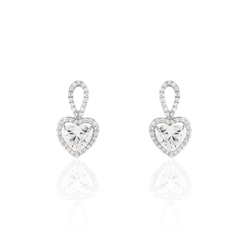 Boucles D'oreilles Louisa Or Weiss - Spannringe Damen | OROVIVO
