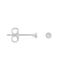 Damen Ohrstecker Silber 925 Zirkonia 2,5mm - Ohrstecker Damen | OROVIVO
