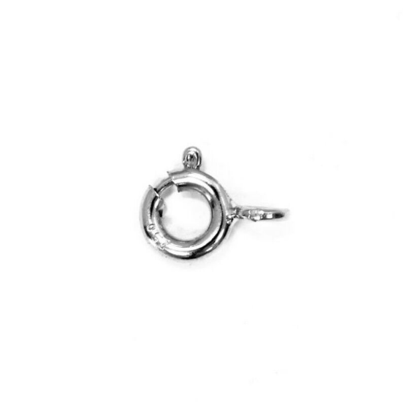 Anello a molla in oro bianco - Spannringe Unisex | OROVIVO