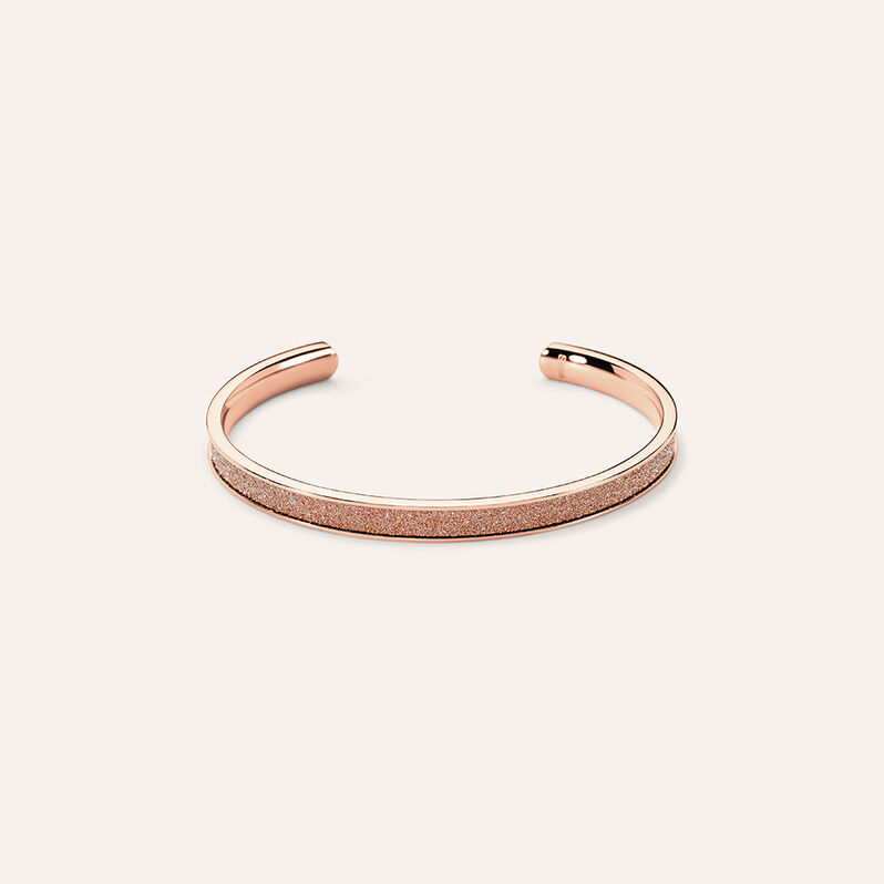 Bangle Aura Acciaio Rosa - Spannringe Damen | OROVIVO