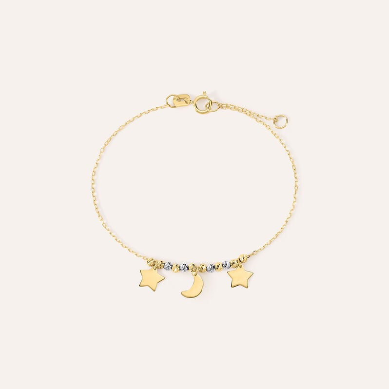 Bracciale Mon Petit Oro Bicolore - Spannringe Kinder | OROVIVO