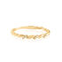 VADA Damen Ring Gold 375 (9 Karat) Diamant Wei&szlig; 0,02 ct