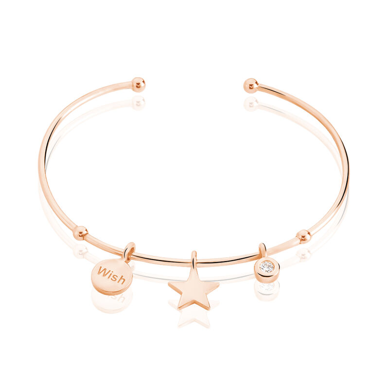 Bracelet Thalia Argent Rose - Spannringe Damen | OROVIVO
