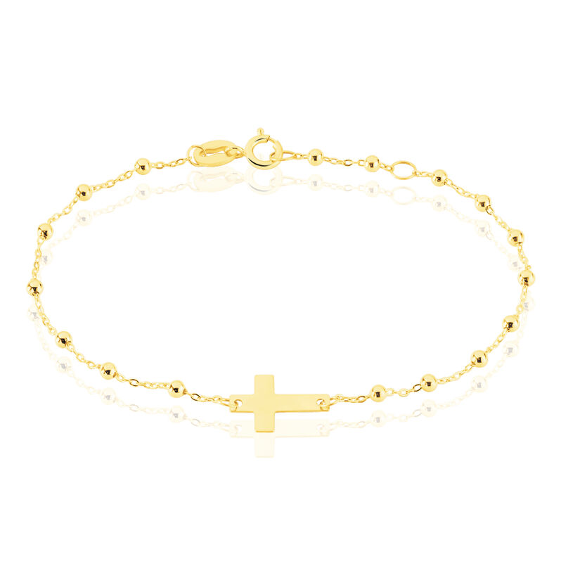 Bracelet Evelina Maille Boule Or Jaune - Spannringe Kinder | OROVIVO