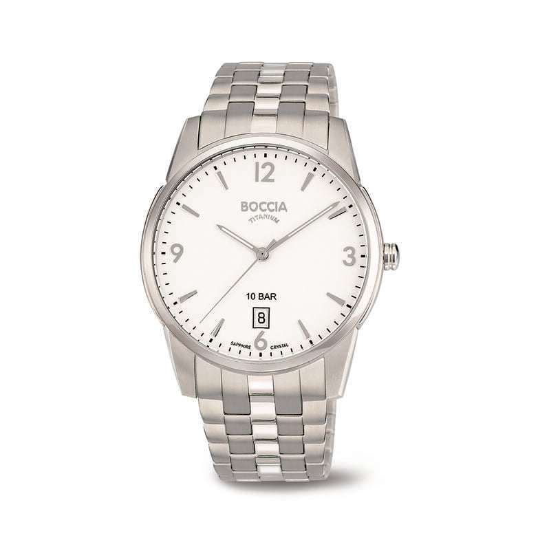 Boccia Herrenuhr Titanium 3632-01 Quarz - Armbanduhren Herren | OROVIVO